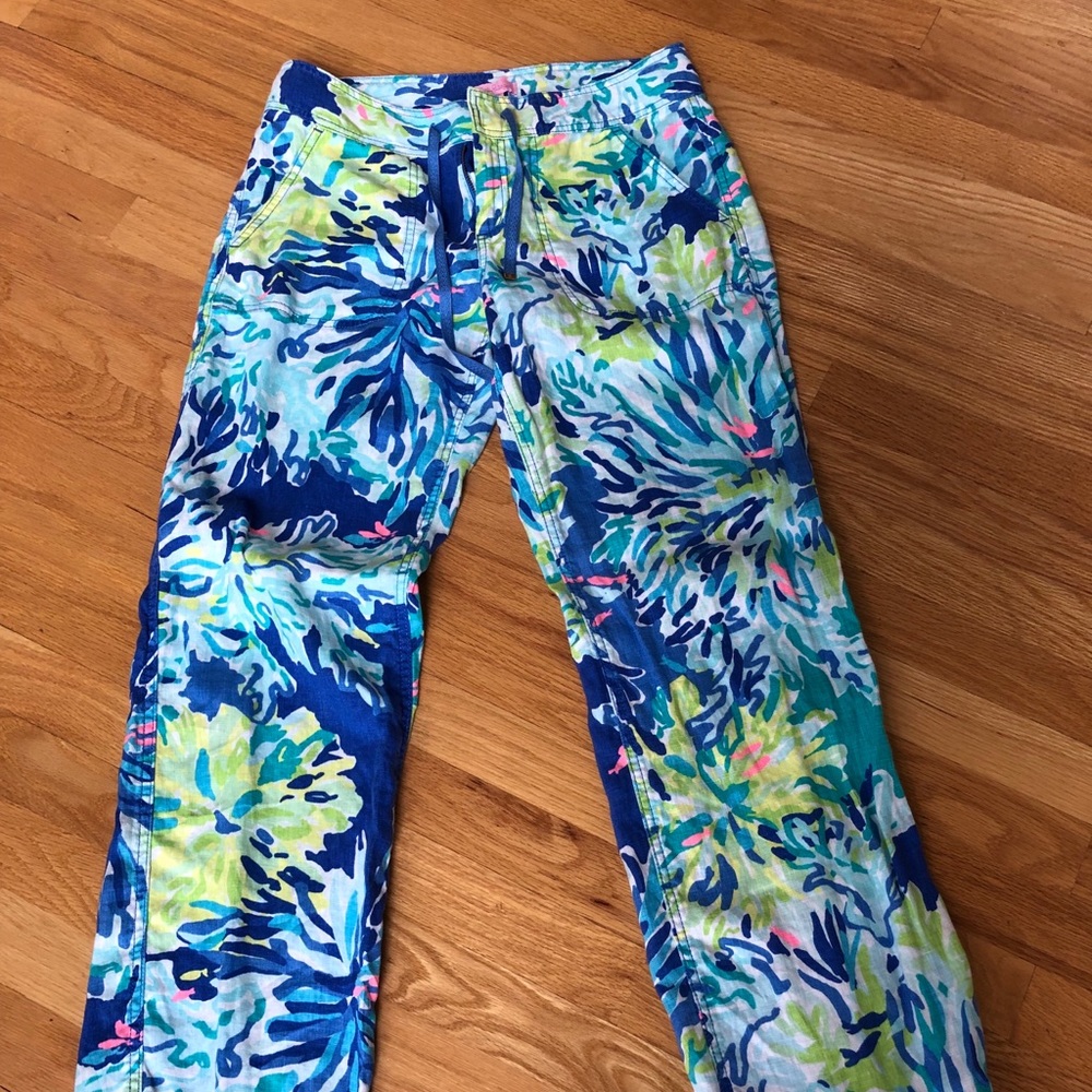 Lily Pulitzer Patterned Pants! - image 1